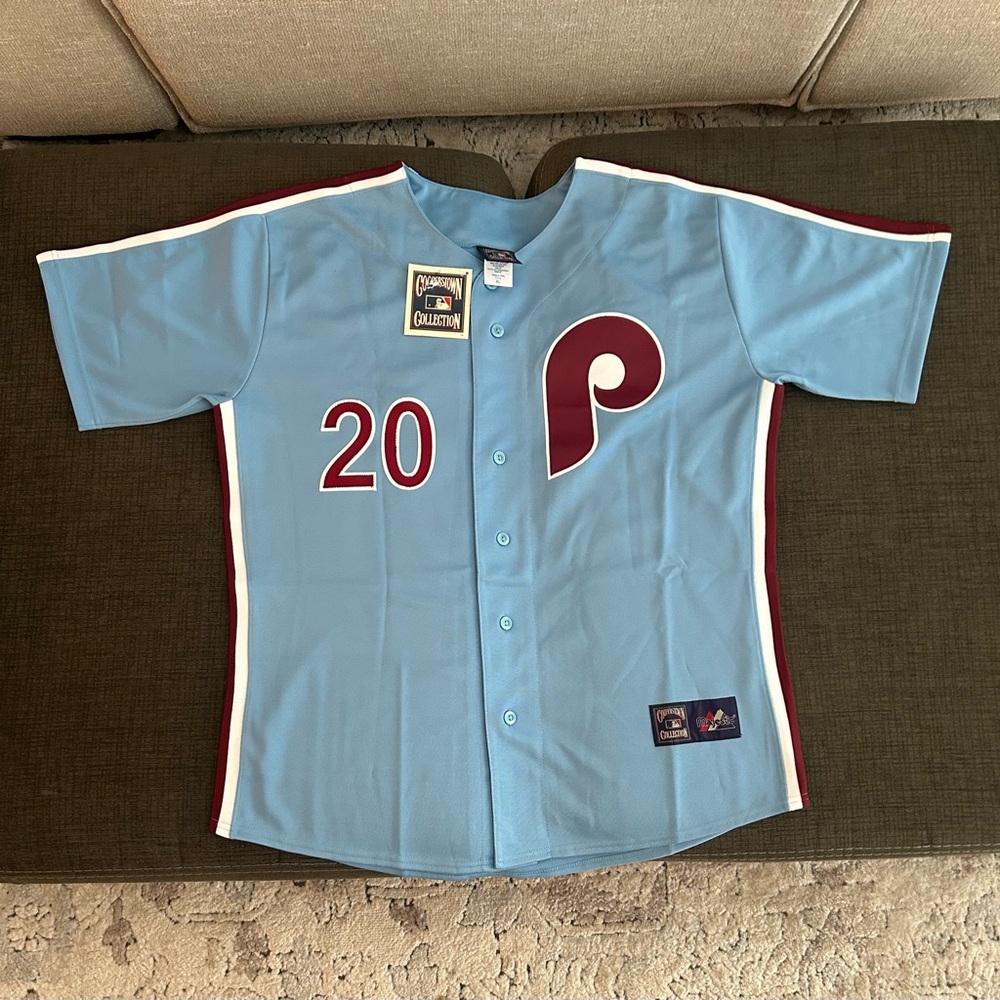 Majestic Authentic Philadelphia Phillies Mike Schmidt Cooperstown Jersey Mens XL